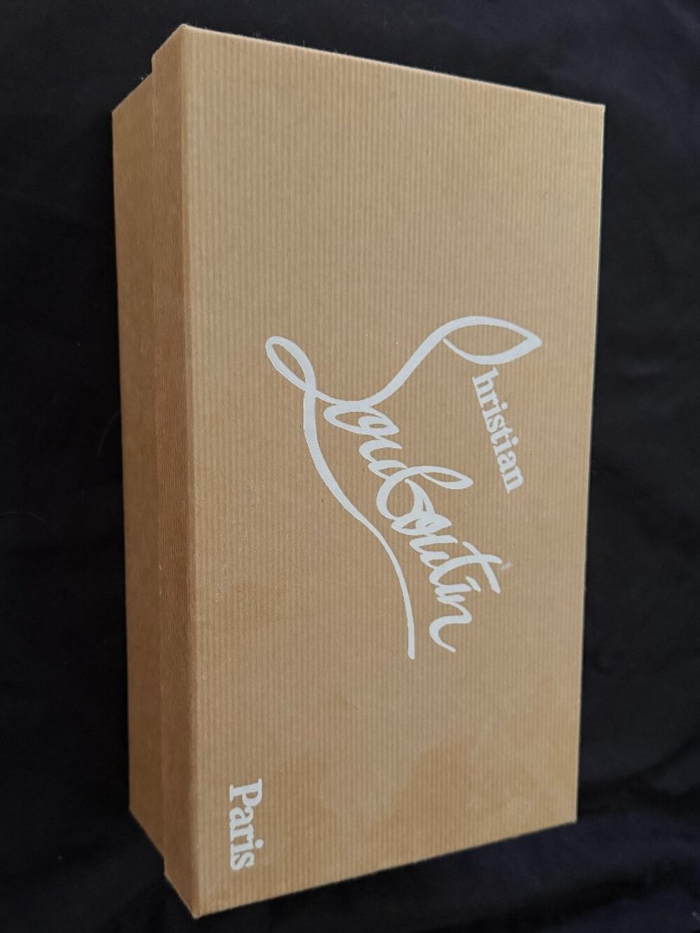 Christian Louboutin Pigalle Spikes Flats Black Anthracite Silver Studded Size 37 - Picture 9 of 9